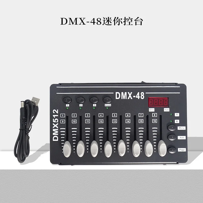 DMX Controller Mini DJ Lights Console Control Dmx 512 Stage Light Laser Projector Moving Head Fireworks Machine Fogger Equipment