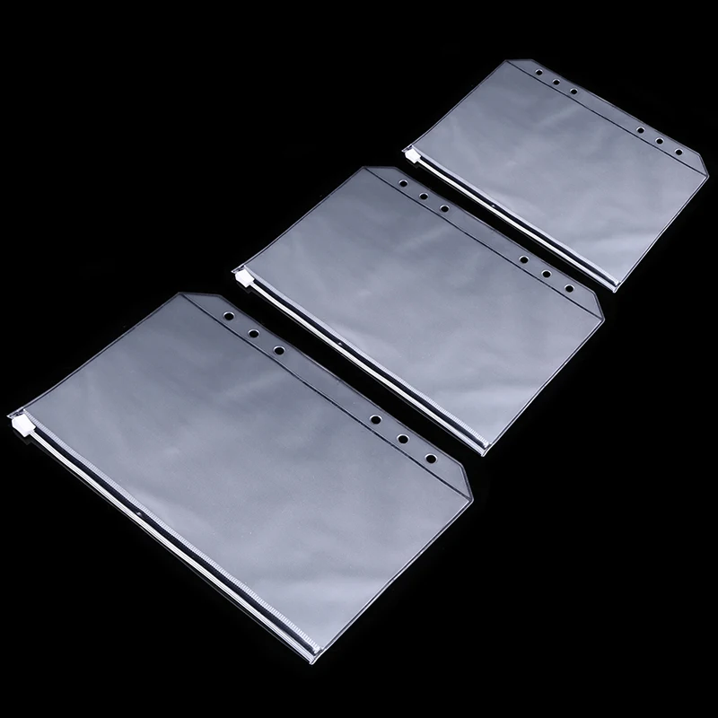 3/4 A5 A6 A7 Không Mùi Khóa Kéo Sách Giấy Tập Tin Thư Mục Tài Liệu Túi Hình Chữ Nhật Hồ Sơ Sản Phẩm túi Thư Mục Văn Phòng Đồ Dùng Học Tập