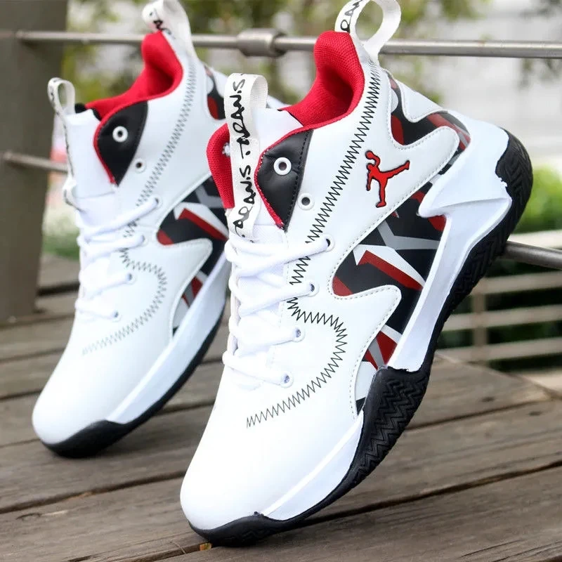 2022 Basketball Shoes for Men Cushioning Basketball Sneakers Men\'s High-top Outdoor Sport Sneakers Breathable Athletic Shoes