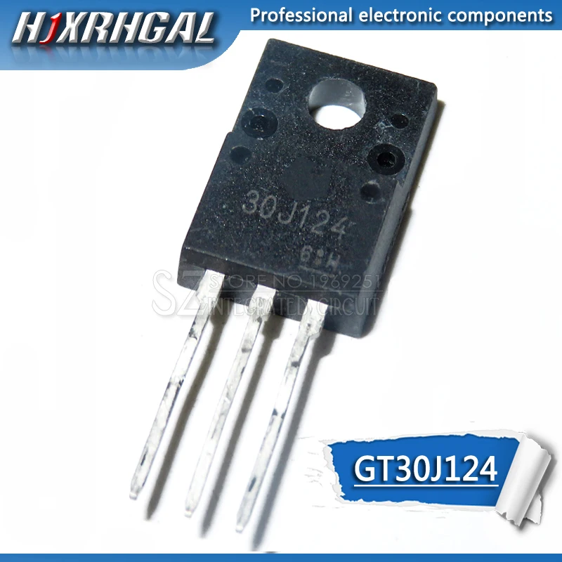 10PCS GT30J124 TO220 30J124 TO-220 Transistor new and original HJXRHGAL