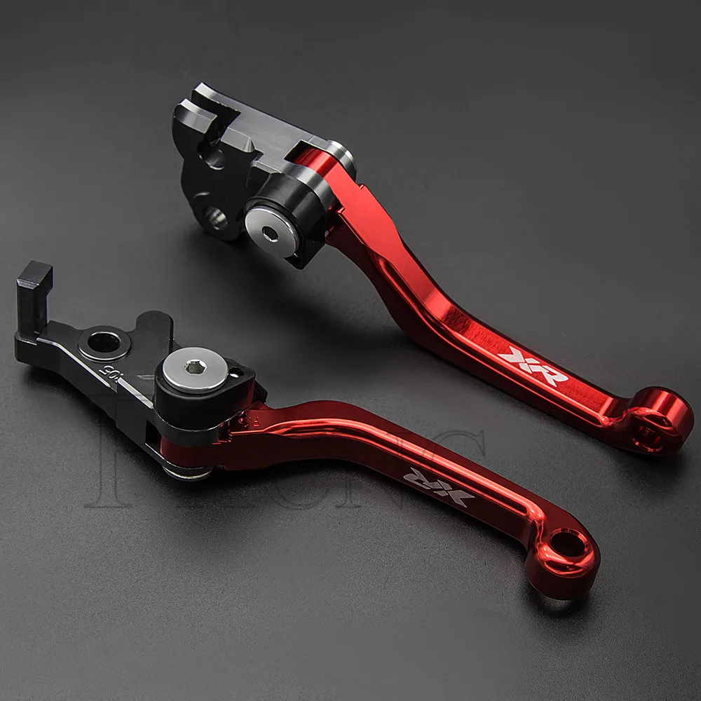 Motocross składany hamulec obrotowy dźwignie sprzęgła uchwyt do Honda XR250/MOTARD/BAJA 1995 1996 1997 1998 1999 2000 2001 2001-2007