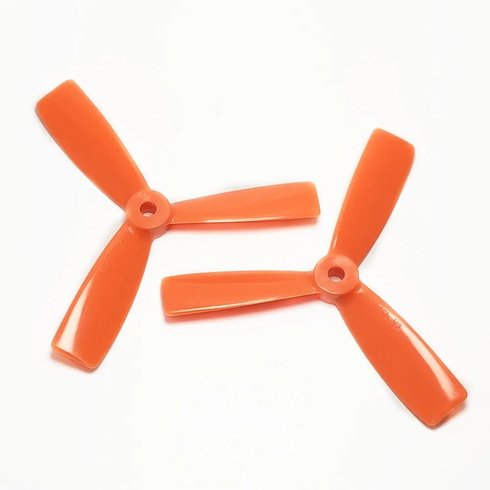 Hélice de 3 cuchillas 4045 V2 Bullnose CW CCW para cuadricóptero, piezas de Dron de carreras, FreeStyle, FPV, 2 pares