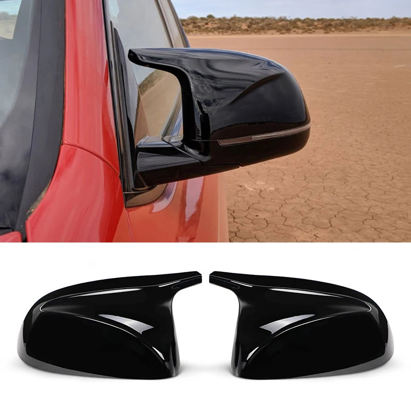 M look Carbon Fiber Mirror Cover for BMW X3 G01 X4 G02 X5 G05 Side Door Rearview Cover Caps 2018 2019 2020+