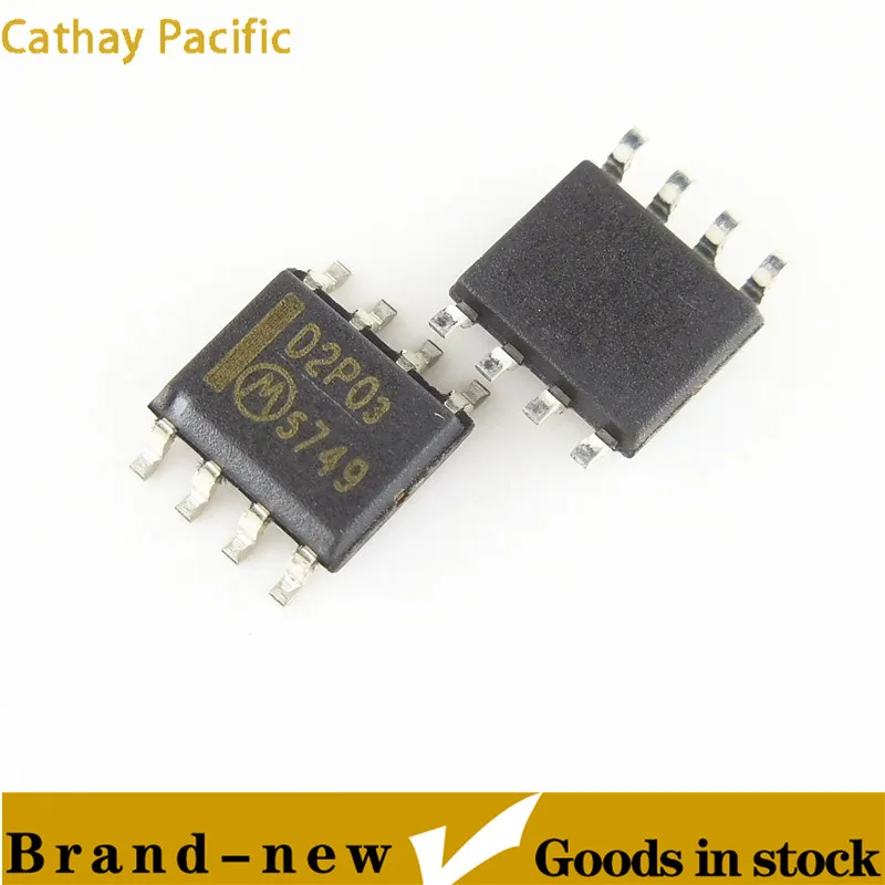 MMDF2P03HDR2 screen printing D2P03 SOP-8 3A30V MOSFET field effect brand new original spot