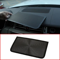 Aluminum Alloy Car Styling Dashboard Audio Speaker Net Cover Trim Stickers For Range Rover Vogue Discovery 5 Auto Accessories