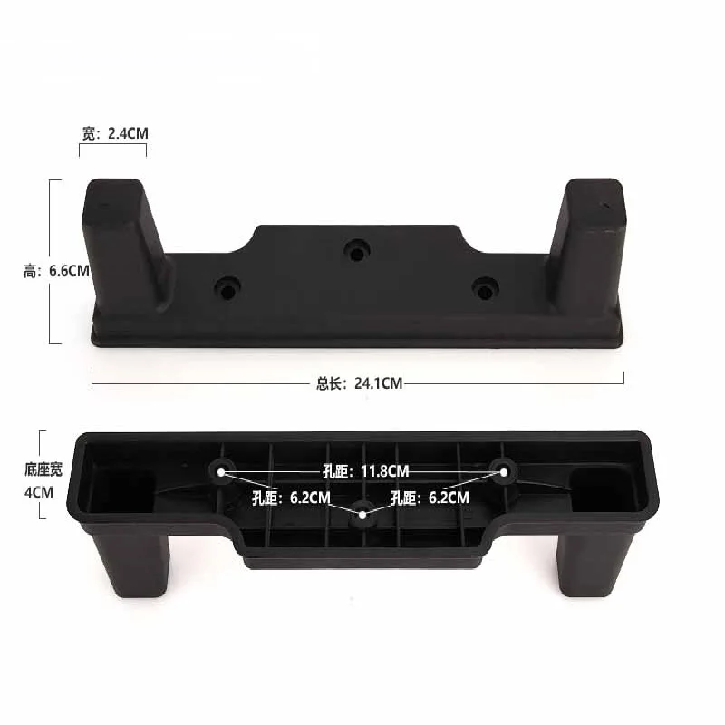 Suitcase Universal Replacement Parts Foot Nails Luggage Front Foot Accessories Plastic Durable Audio Station Foot Accessorie