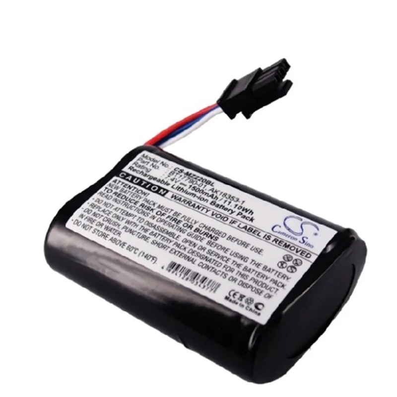 

Battery for Zebra MZ220 MZ320 Comtec MX420L Scanner New Li-Ion Rechargeable Replacement 7.4V 1500mAh BT17790-1 AK18353-1 Track