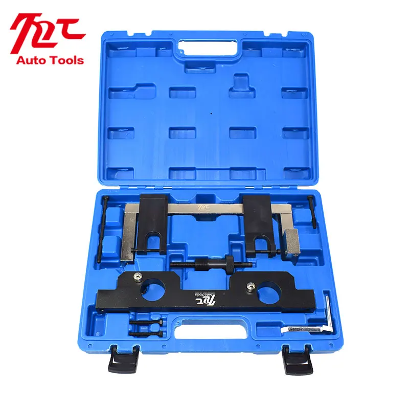 Camshaft Alignment Timing Tool Kit, Compatible with BMW N20 N26, with Flywheel Holder Tool & Fuel Injector Install Removal Tool