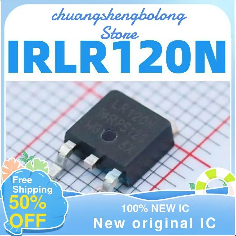 

40 шт. IRLR120NTRPBF LR120N TO-252-3 100 В/10A новый оригинальный IC