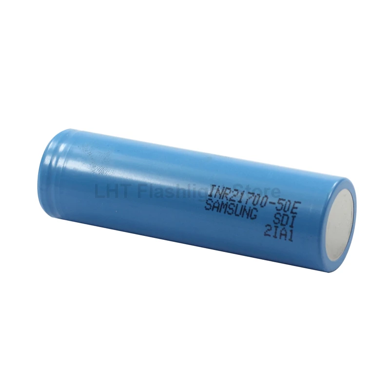 INR21700-50E 3.6V 10A 5000mAh Rechargeable Li-ion 21700 Battery without PCB