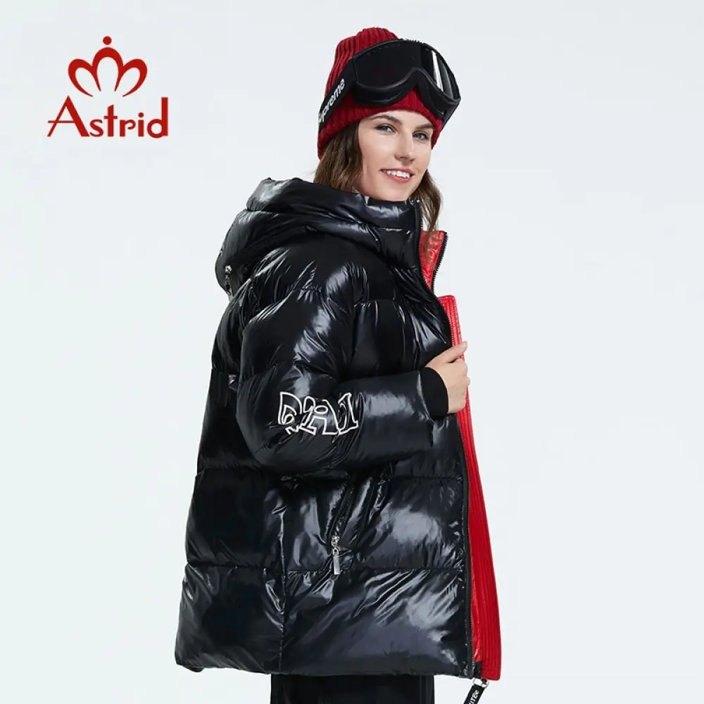 Astrid 2022 Winter new arrival down jacket women thick cotton loose clothing outerwear high quality fashion women coat AR-3036