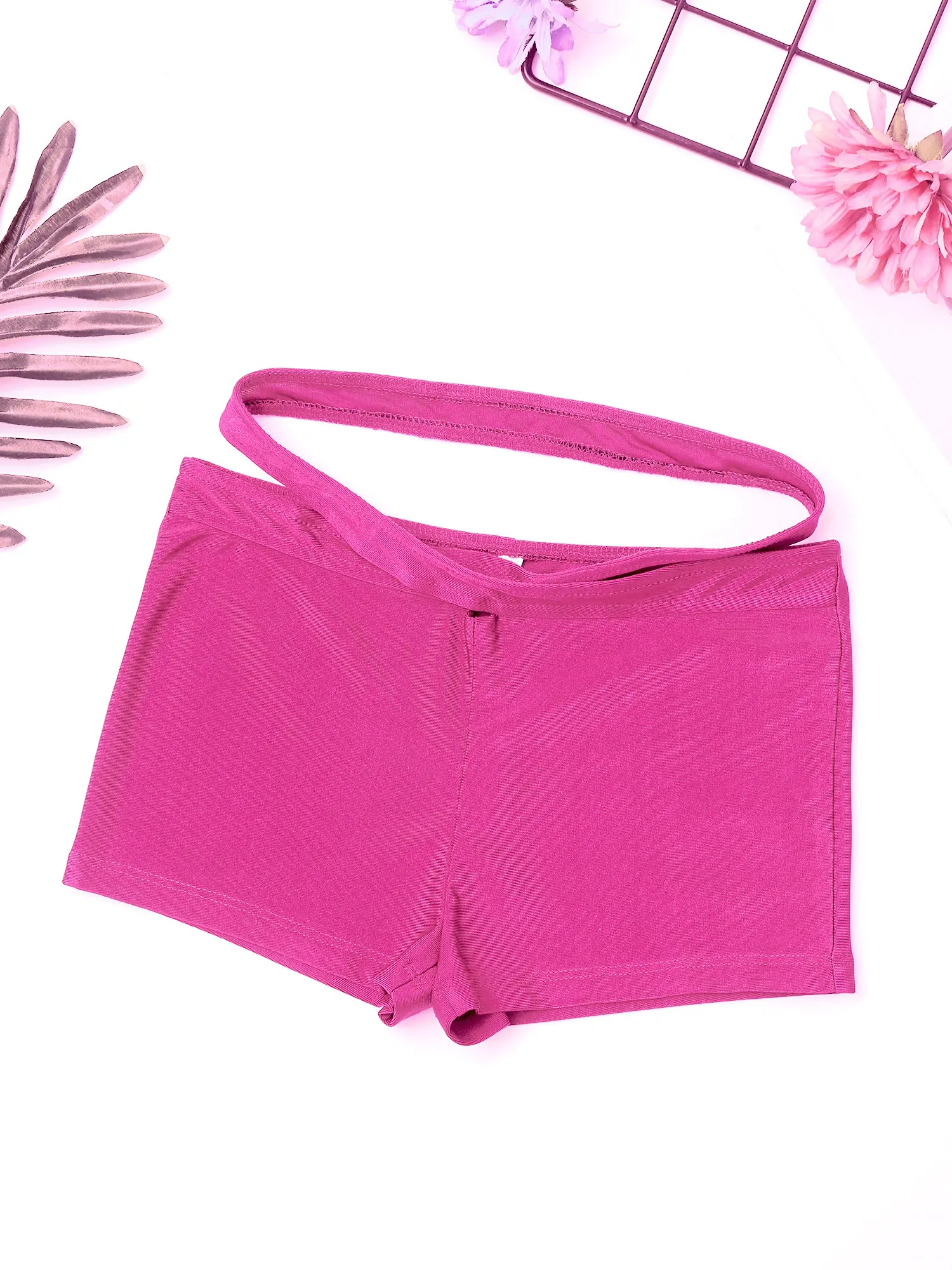 Kids Girls Dance Workout Outfits Solid Color Bra Tops+Shorts Activewear Suit for Teenages Yoga Sports Gym Performance Clothes