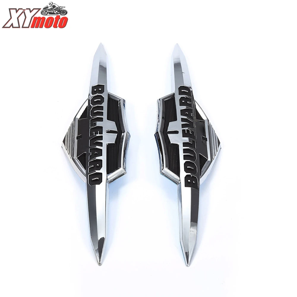 Motorrad 3D Emblem Abzeichen Aufkleber Kraftstoff Tank Aufkleber Tank Pad Protector Aufkleber Für Suzuki BOULEVARD C50 M50 C90 M90 C109R m109R