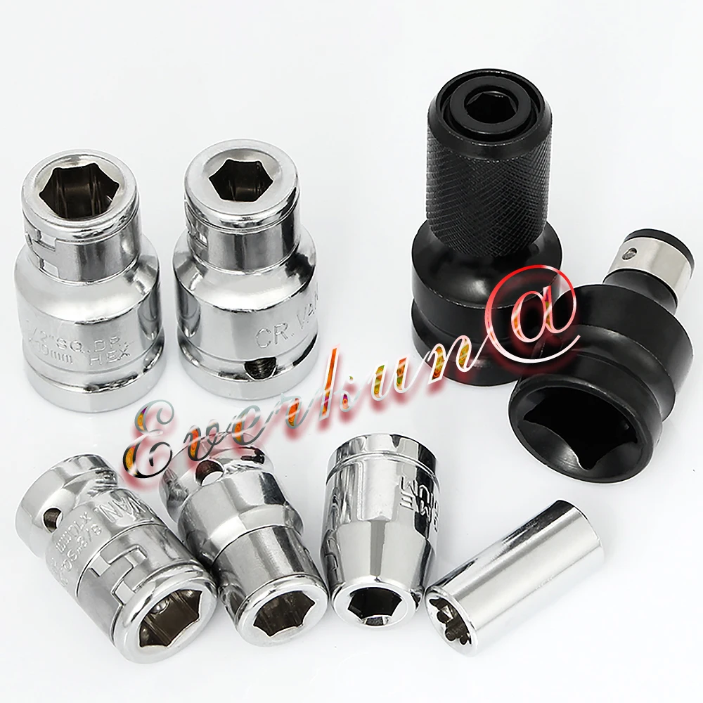 1pcs Drill Socket Adapter 1/2\