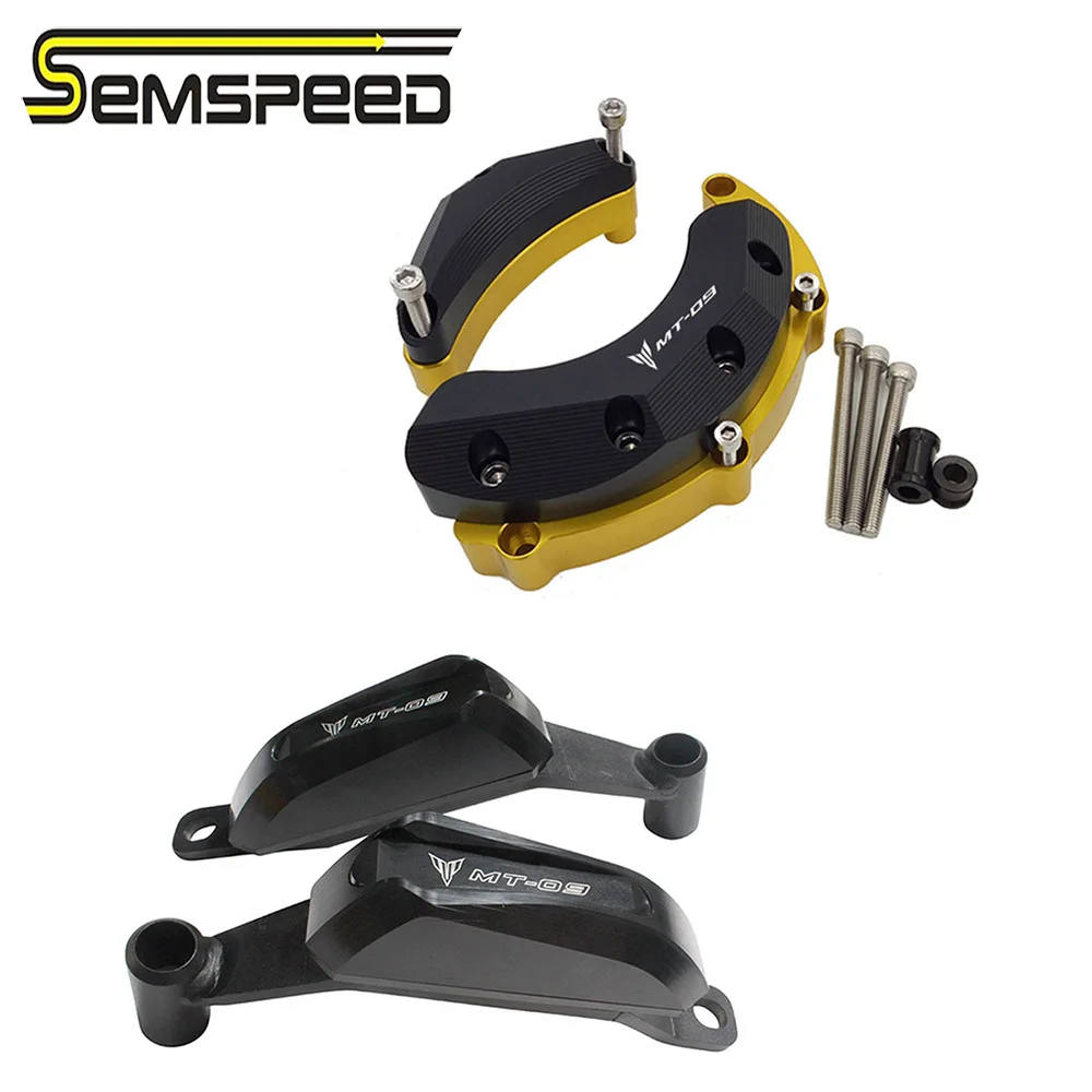 Motor Engine Guard Case Sliders For YAMAHA MT-09 FZ-09 FJ-09 XSR 900 MT09 Tracer FZ09 FJ09 XSR900 MT 09 Engines Slider Protector