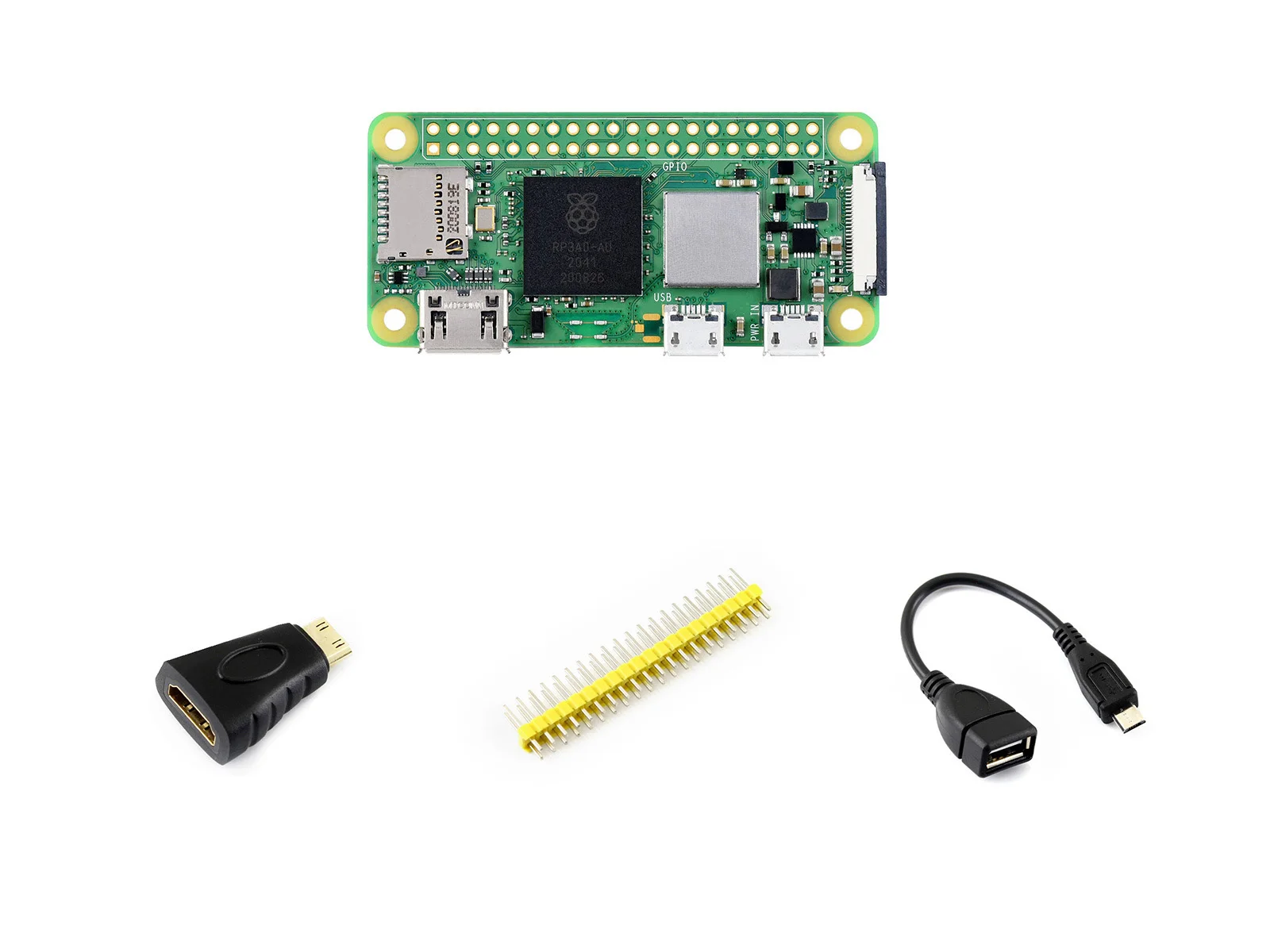 

Raspberry Pi Kits A to H Based on Zero 2 W, Five Times Faster, Quad-core ARM Processor, with Different Acces for Your Choice