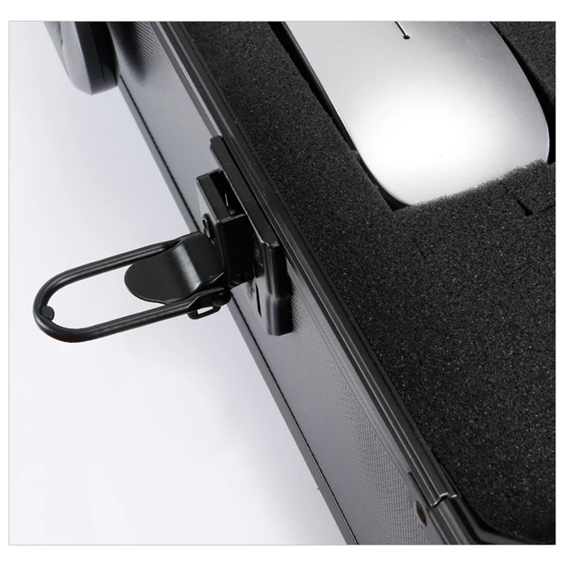 700x270x150mm Toolbox Aluminum Tool Box Impact Resistant Safety Case Equipment Camera Storage Suitcase with Pre-cut Foam