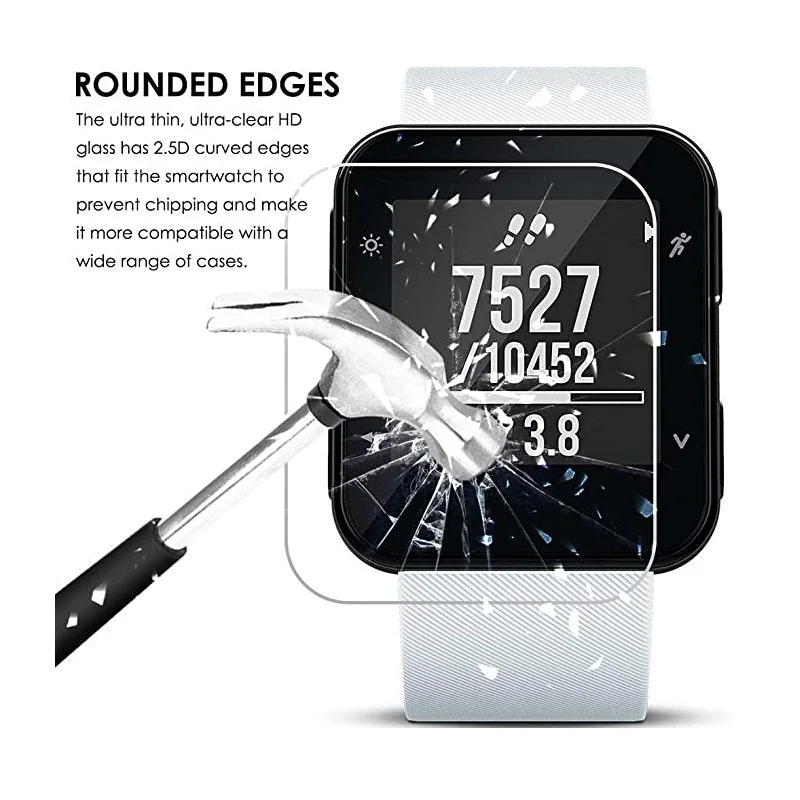 5PCS Smart Watch Screen Protector for Garmin Forerunner 35 Tempered Glass Anti-Scratch Protective Film