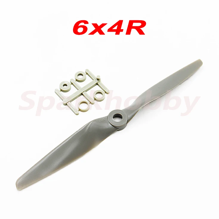 8PCS Gemfan 6x4E 6x4R 6040 CW CCW Nylon Propeller 2-balde props for KV2200-2450 Brushless Motor for RC airplane Accs parts