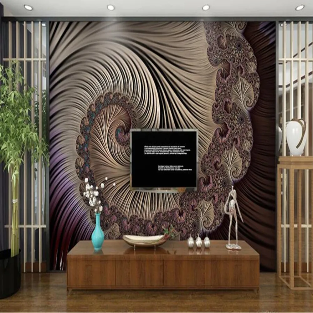 

milofi custom large wallpaper mural 3D stereo European pattern background wallpaper mural