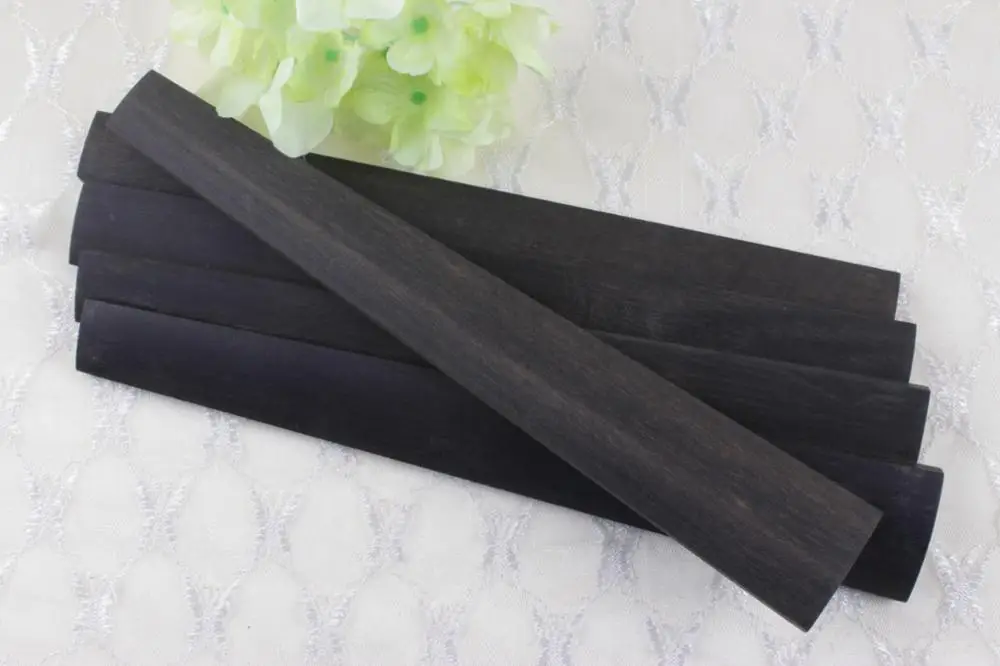 

5pcs Violin Ebony Fretboard 4/4 Natural Ebony Violin parts/Accessories