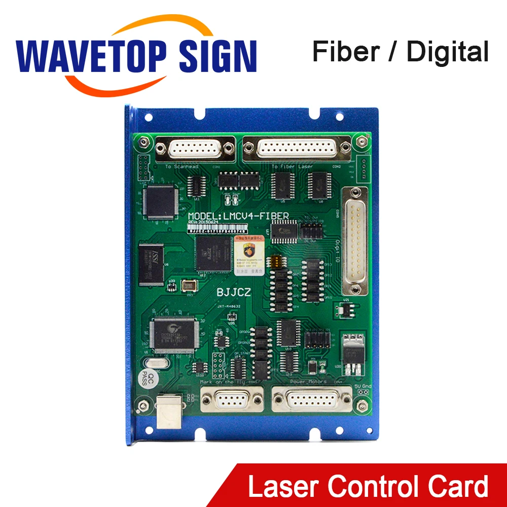 JCZ USB sterownik laserowy karta światłowodowa + cyfrowa karta kontrolna FB-D/B-V4 obsługa modułu laserowego MOPA moduł laserowy IPG JPT Raycus MAX