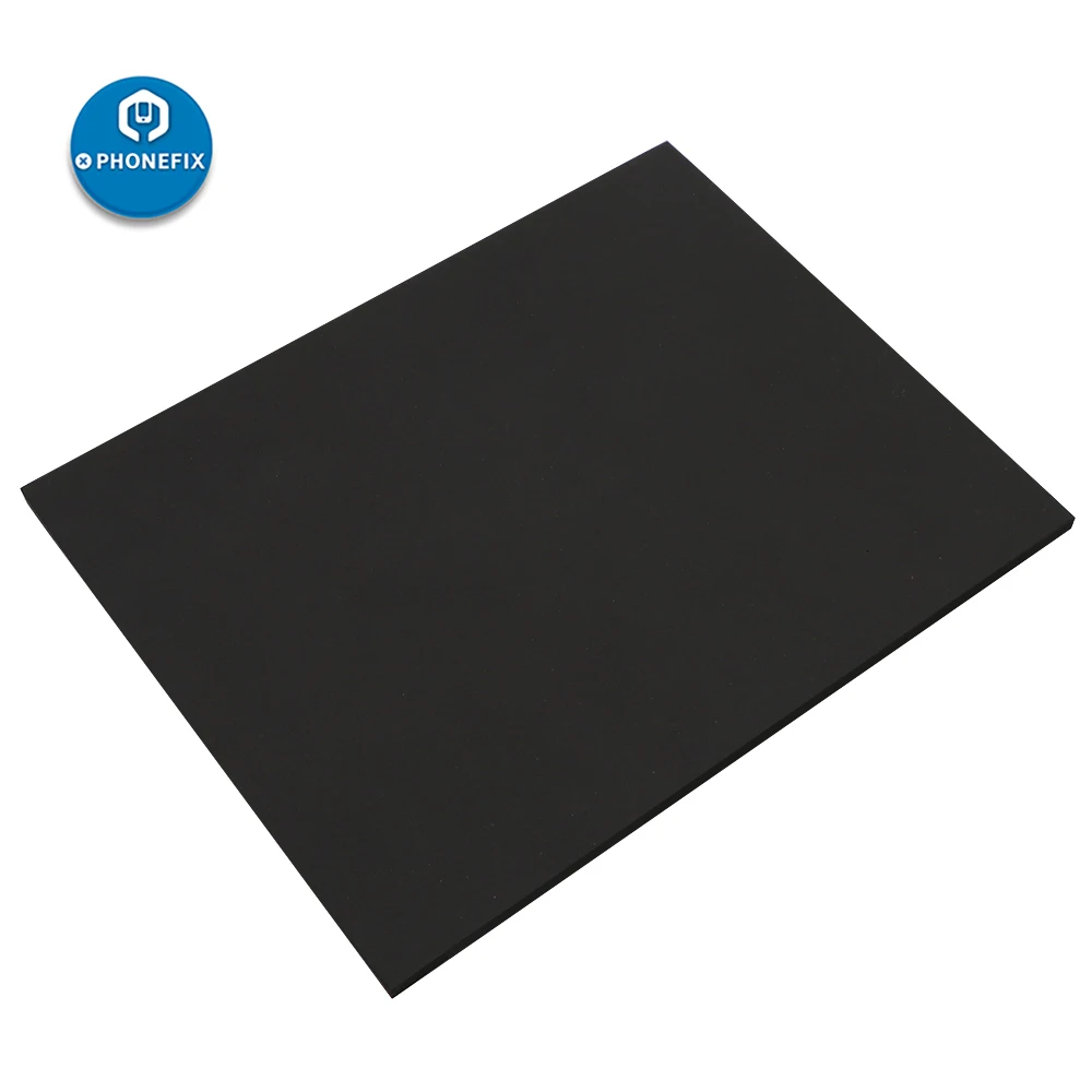 200*250*6.44 millimetri Resistente Alle Alte Temperature della Gomma Piuma della Spugna Pad Pressione Riparazione Dello Schermo A CRISTALLI LIQUIDI Del Telefono Pellicola della Bolla Bolla spugna Pad In Gomma