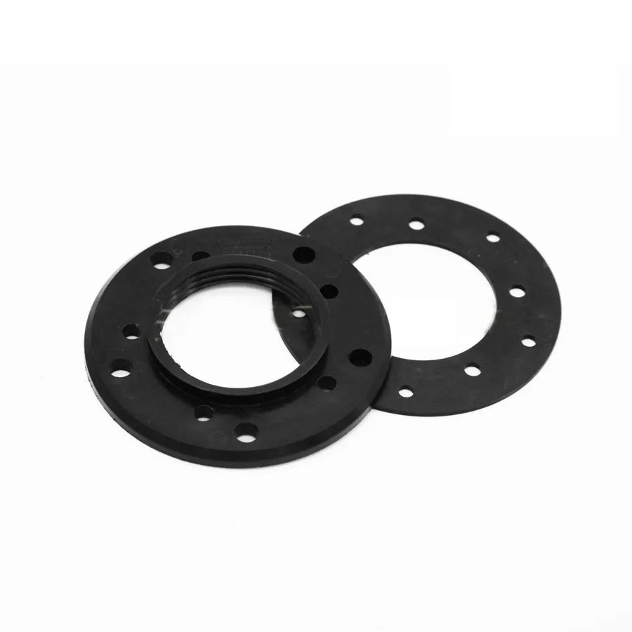 

5 Hole Plastic Install Flange for S3 or S3H Sensor 1/4 "BSP Marine Yacht Boat Ship Car Accessories Black