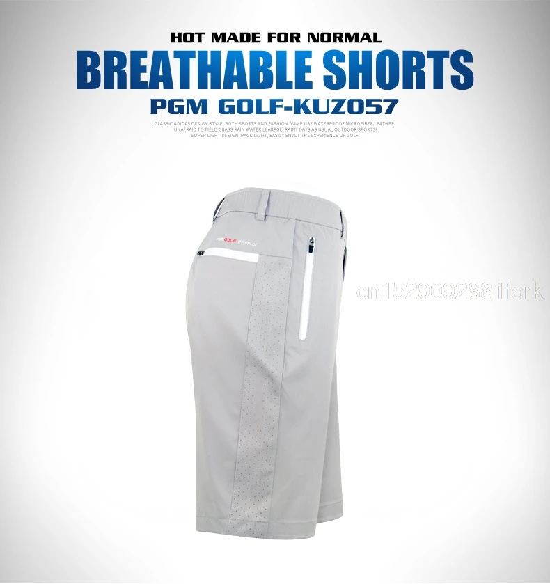 Pgm Golf Shorts Herren Sport Shorts Atmungsaktive High Stretch Golf Shorts Mann Bequeme Anti-Schweiß Sport Kurze Hosen – Detail 4