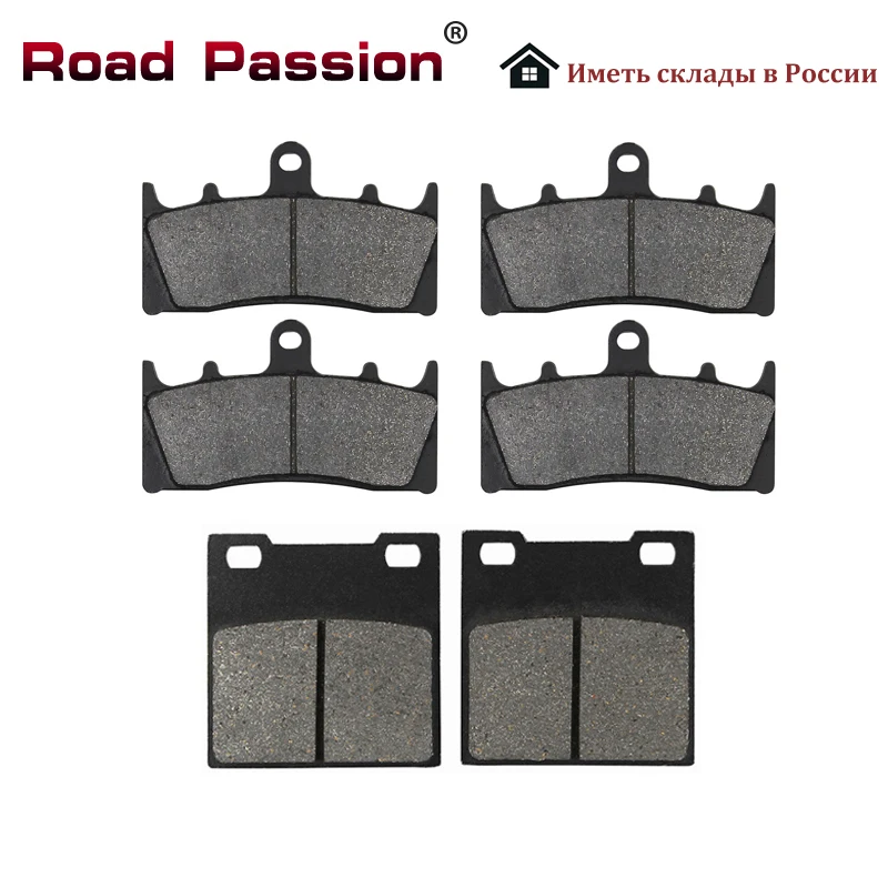 Road Passion Motorcycle Front and Rear Brake Pads For SUZUKI GSX1300R GSX 1300R GSX 1300 R Hayabusa GSXR750 GSXR1100 GSF1200