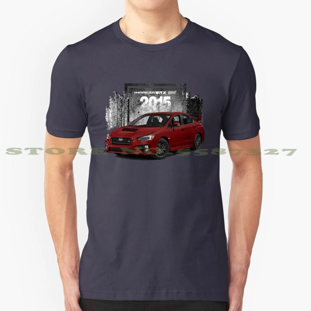 Wrx Sti 2015 100% Pure Cotton T-Shirt Jdm Boxer Engine Brz Sti Fozzy Legacy Awd Baja Subi Suby Ascent Offroad Crosstrek Brat