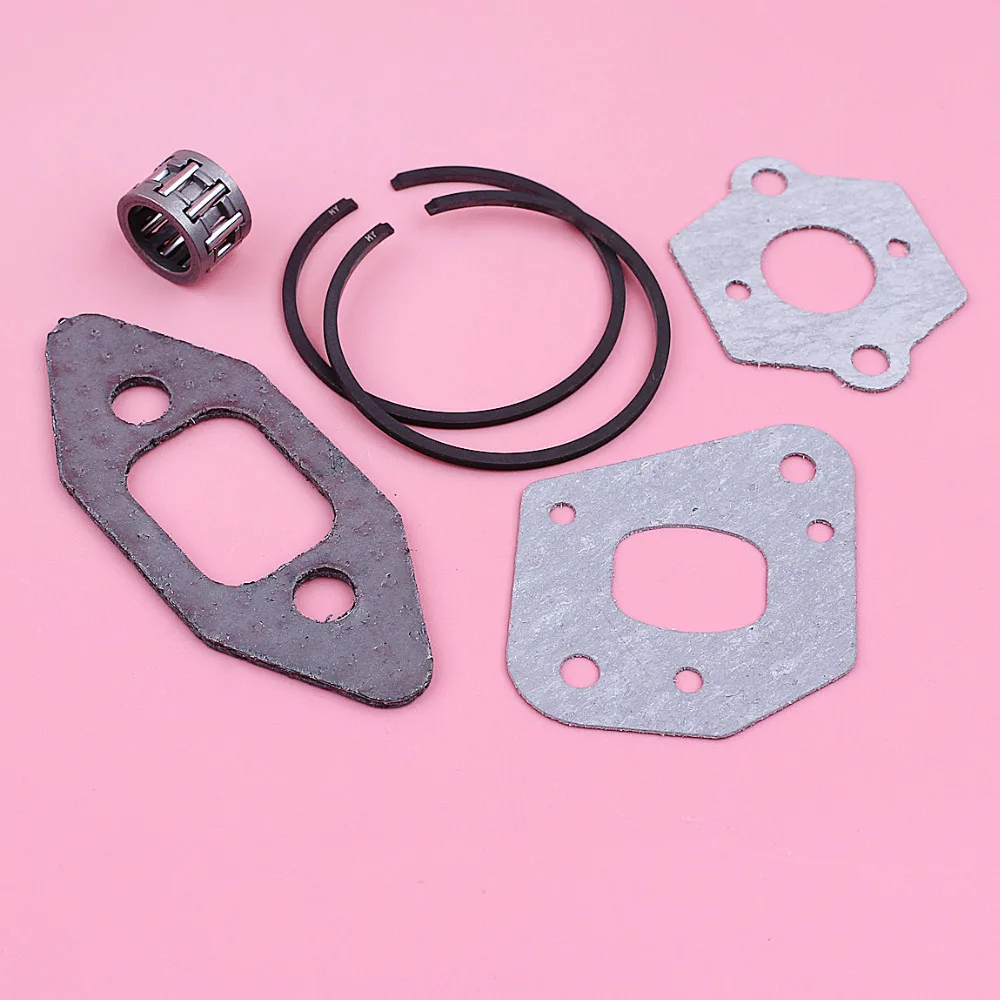 Carburatore Carb guarnizione anello pistone Kit cuscinetto ad aghi per Partner 350 351 352 370 390 motosega ricambio pezzo di ricambio
