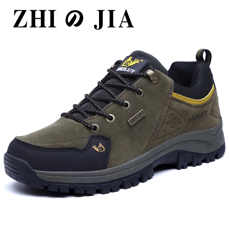 Winter couple  plus velvet  warm hiking shoes outdoor sports  windproof cross-country shoes thick-soled wear-resistant non-slip