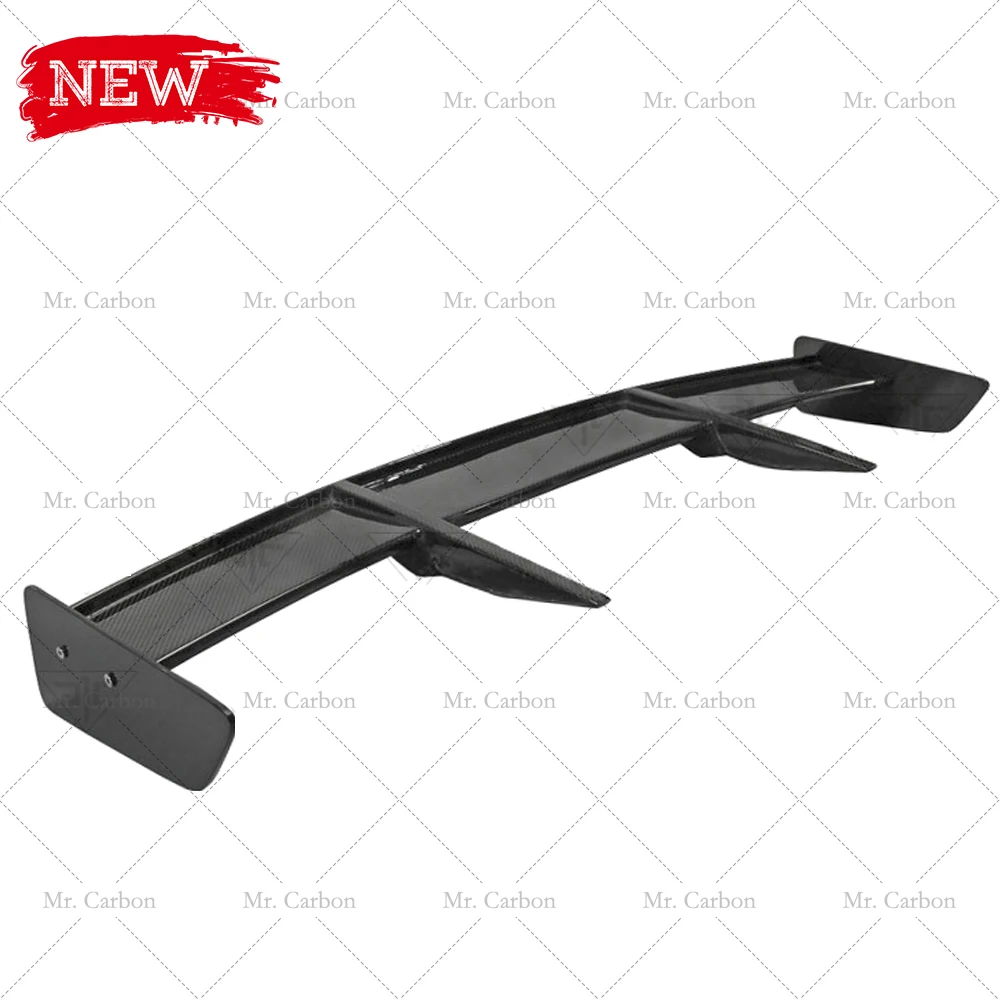 For Mini Cooper S F56 (S Only) Carbon Fiber Rear Spoiler RK Style Glossy Fibre Roof Wing Drift Racing Splitter Lip Bodykit