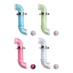 DIY Bath Pipe Tubes Rattle Ball Busy Board Accessory Montessori Kids Activity Board Water Play Toys Birthday Gift