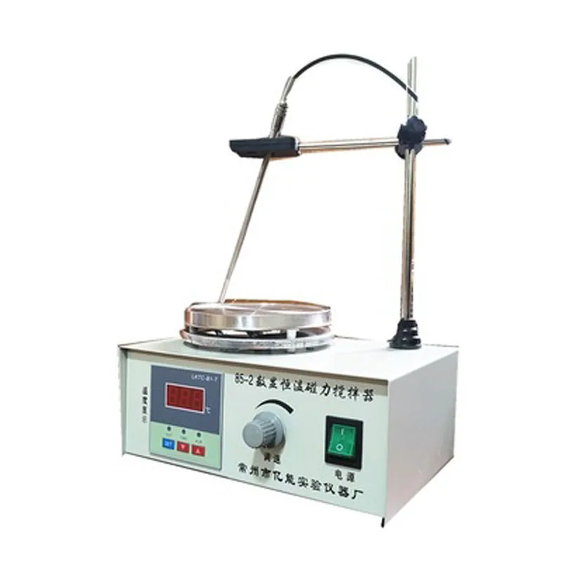 

Lab Magnetic Stirrer Heating Plate Digital Display 2200rpm Adjustable Churn Stir Machine Blender Laboratory Stirrer