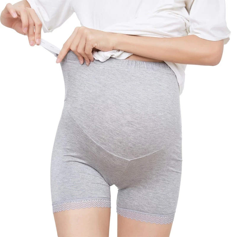 Summer Thin Pregnant Women\'s High-Waist Abdominal Safety Knickers Pants Underpants Belly Underwear for Pregnant Women Pregnancy