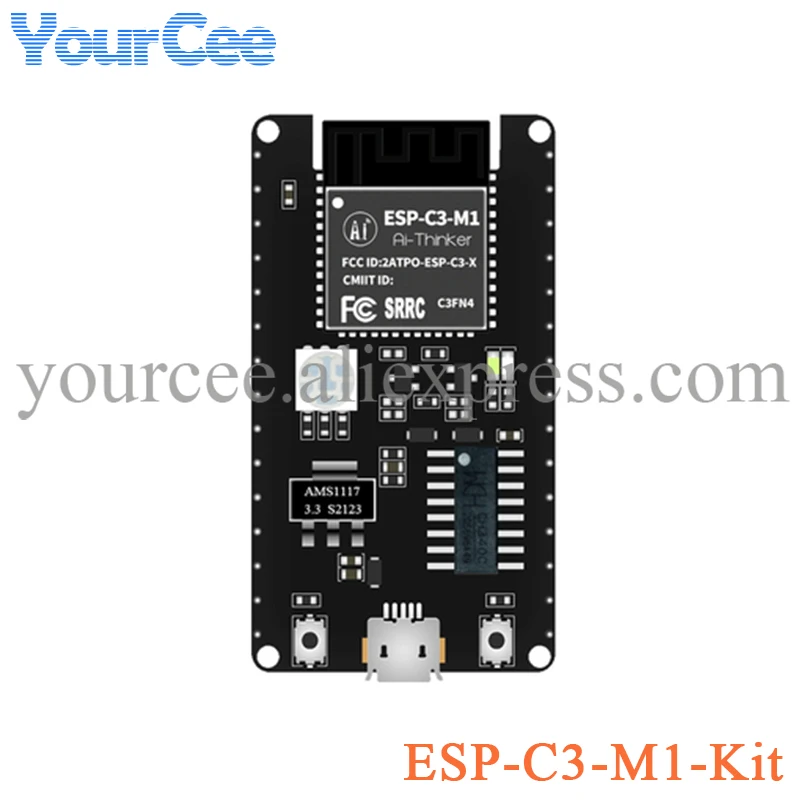 ESP-C3-M1 ESP-C3-M1-I WiFi Wireless Module ESP32 ESP-C3-M1-I-Kit Development Board C3FN4 C3FH4