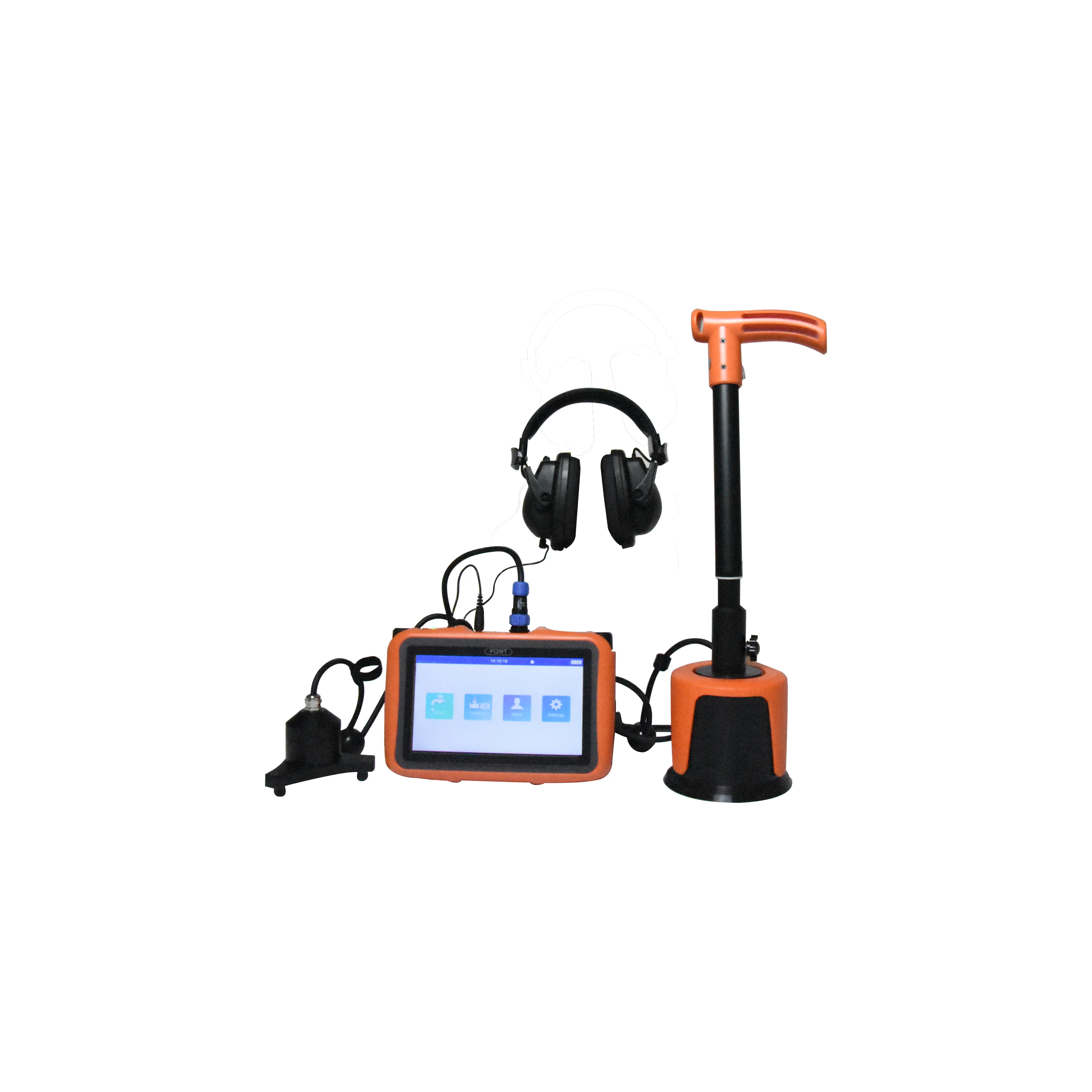 Leak Locator PQWT-L4000 Underground Pipe Water Leak Detector Water Line Detector for Indoor and Outdoor 5m Depth