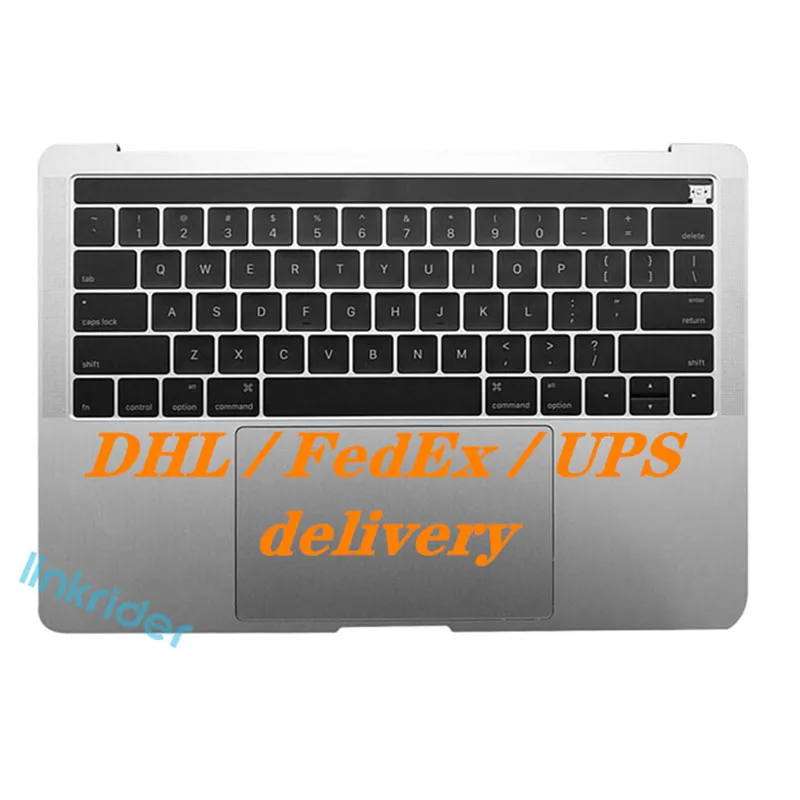 

661-07951 New Apply for Macbook PRO 13.3 A1706 C Cover Palmrest Top Case Keyboard with Battery Silver