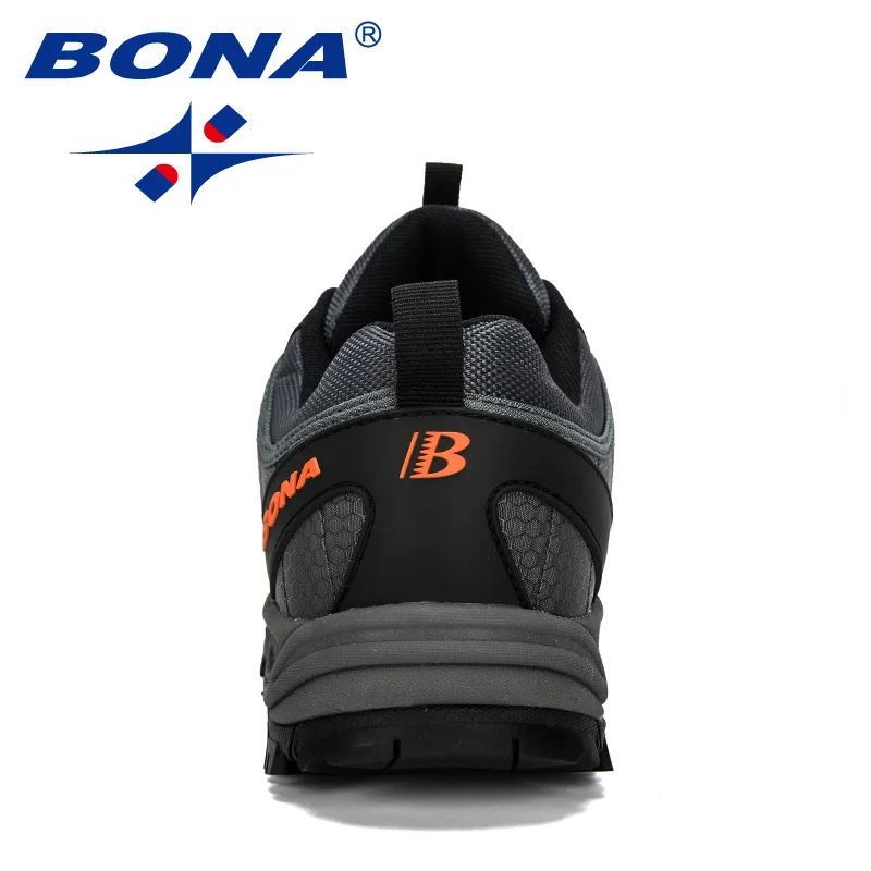 BONA-Sapatos de caminhada para homens, sapatos de escalada, calçado ao ar livre, tênis esportivos trekking, masculino confortável, nova chegada