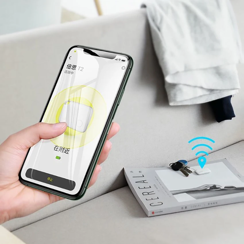Mini Smart Tracker Anti Lost Bluetooth-compatibile Smart Finder Key Phones Anti Loss Alarm Smart Tag Key Finder Locator