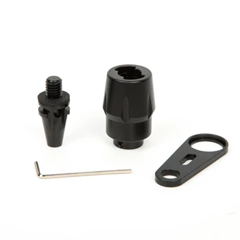 MQR-03B-1 מיני שחרור מהיר מחבר הר fr קול אודיו אנטנת סנפיר מיקרופון מיקרופון בום מוט הלם DSLR Rig מצלמה סביבה