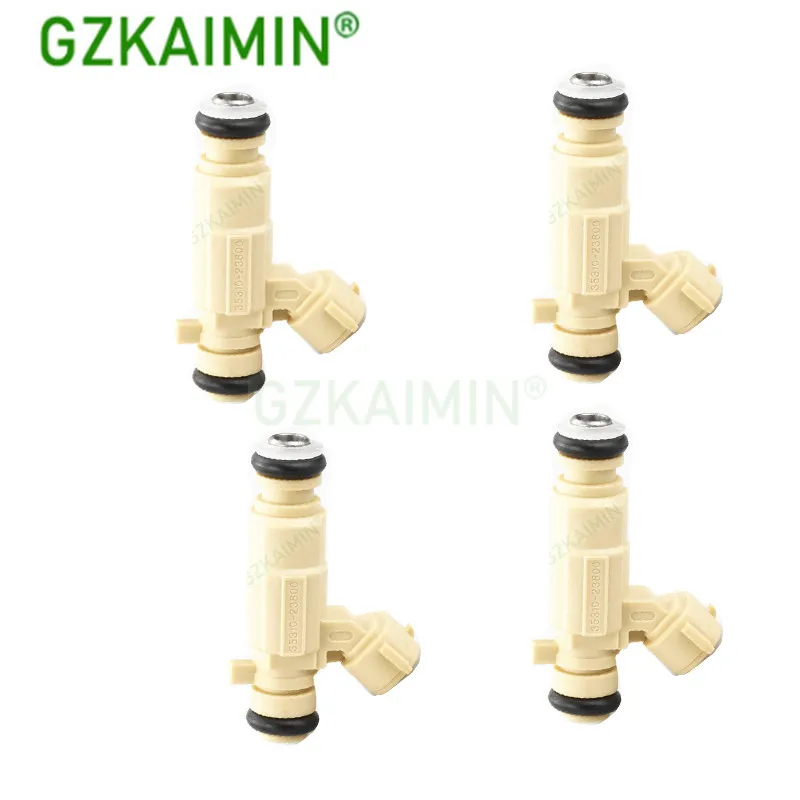 SET 4 NEW High Quality Fuel Injector Injection Nozzle 35310-23600 3531023600 For Hyundai ELANTRA TIBURON TUCSON SANTA FE  .