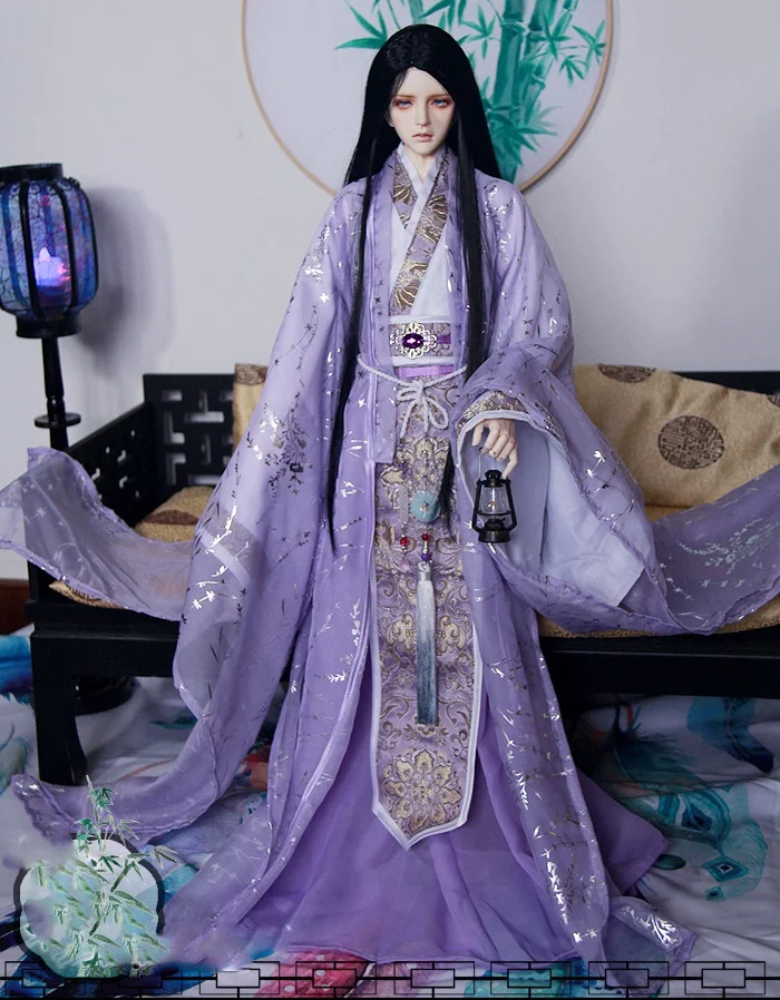 

1/4 1/3 BJD clothes ancient costume Fairy dress Hanfu for BJD/SD girl MSD SD13 SSDF ID72 strong Uncle doll accessories C0213