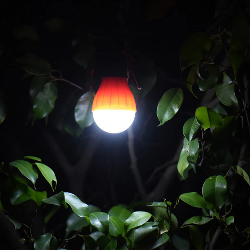 แบบพกพาหลอดไฟ LED เต็นท์โคมไฟ,3โหมด Hook กลางแจ้งเต็นท์ฉุกเฉิน,การล่าสัตว์ประหยัดพลังงาน