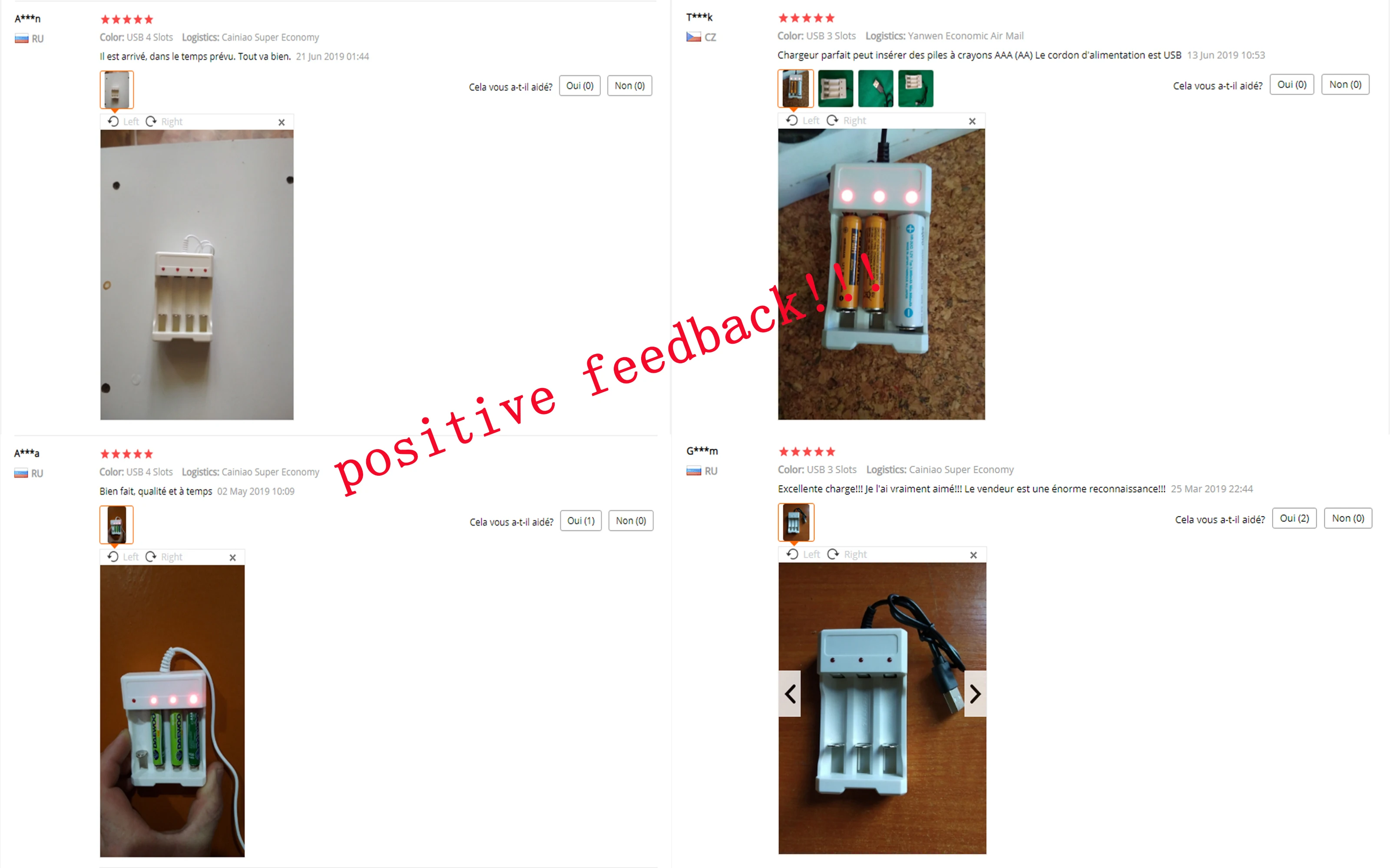 USB Output Battery Charger For AA / AAA Battery Universal Rechargeable Batteries Quick Charge Adapter Batteries Charging Tools