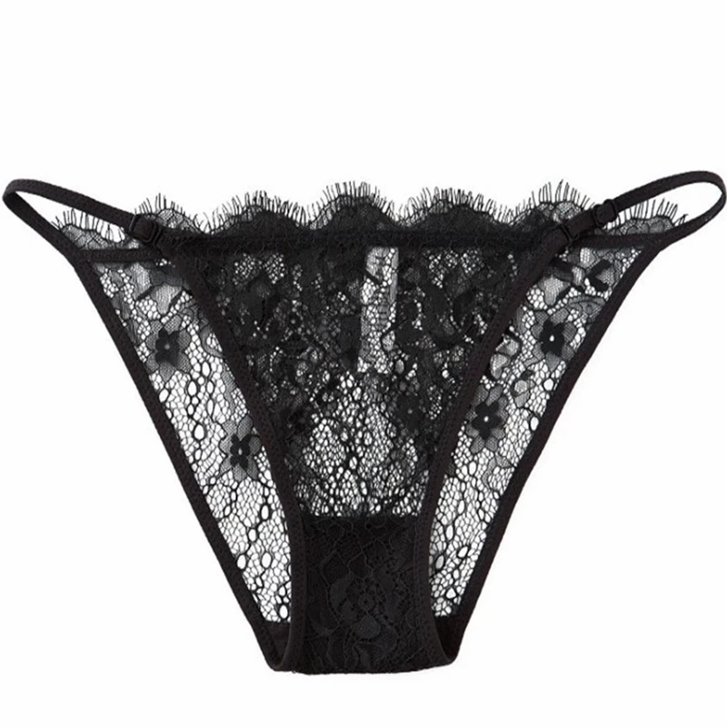 New Sexy Women\'s Underpants Fashion Lace Panties Sexy Transparent Underwear Large Women\'s Underwear Seamless Low Waist Briefs