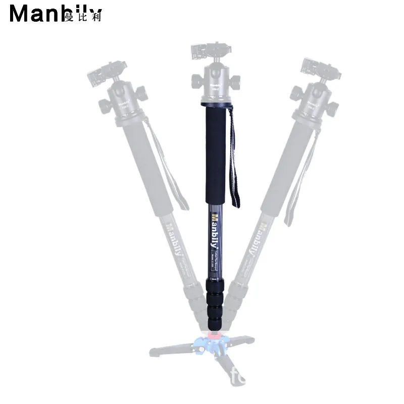 Monopod z włókna węglowego przenośny Standard dla podróżujących Gitzo Manfrotto Benro Sirui DSLR Monopod dla kamera wideo Youtube — zdjęcie 3