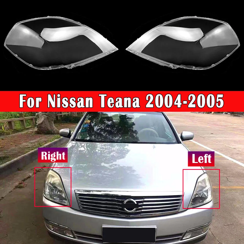 

Car Headlight Lens For Nissan Teana 2004 2005 Headlamp Cover Lampcover Shell Auto Lampshade Glass Lamp Caps